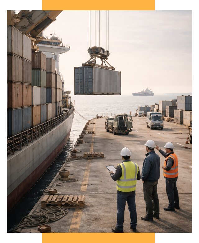 Морские перевозки грузов по миру от 45554 р. | СетСервис-Грд