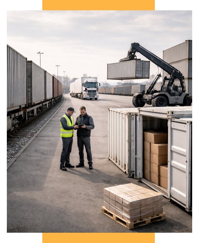 Международные мультимодальные перевозки от 45554 р. | СетСервис-Грд