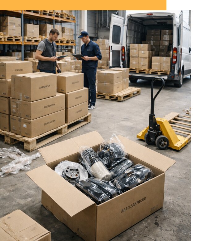 Доставка автозапчастей из Европы от 12654 руб быстро и надёжно