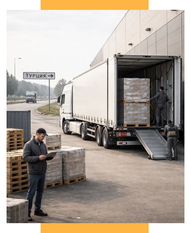 Автоперевозки и доставка фурой из Турции от 121476 р. | СетСервис-Грд