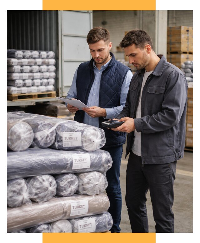 Доставка текстиля из Турции от 45554 р. под ключ, СетСервис-Грд