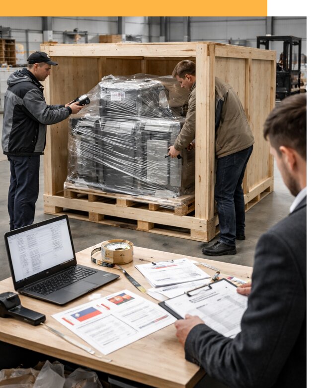 Доставка промышленного оборудования из США от 65800 руб