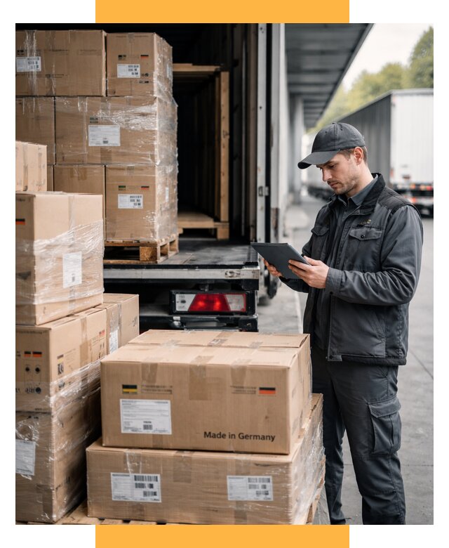 Доставка грузов из Германии от 45554 р. быстро - СетСервис-Грд