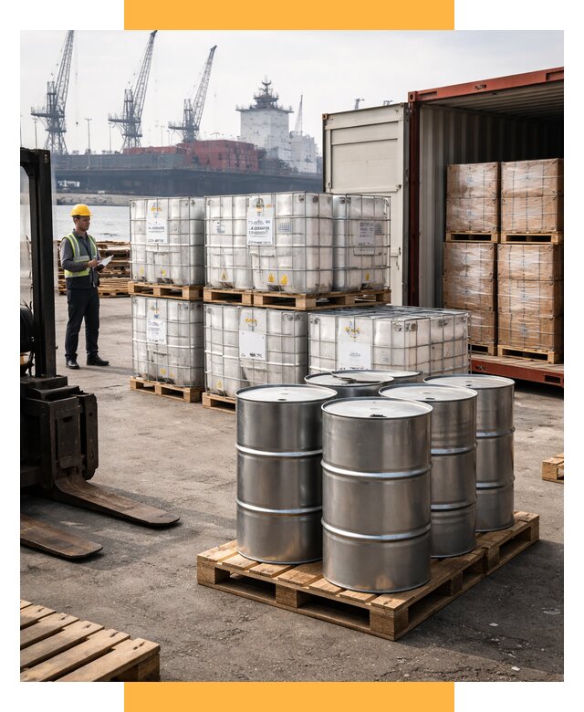 Доставка химического сырья из Индии от 253075 р. | СетСервис-Грд