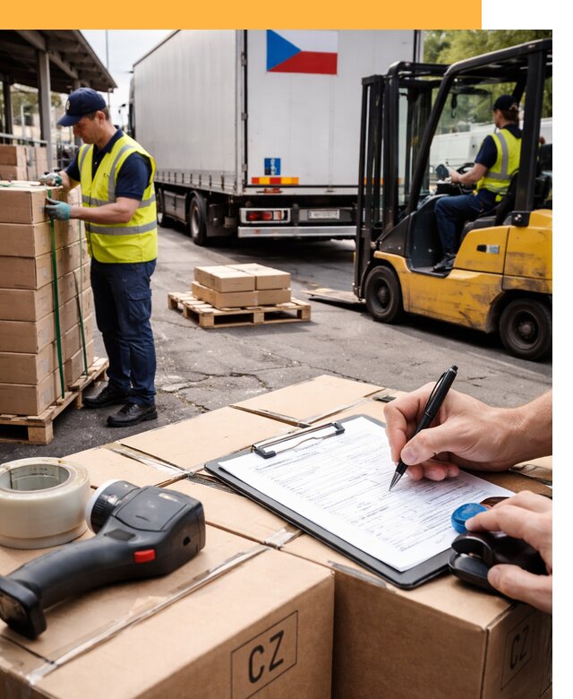 Доставка грузов в Чехию от 35431 руб, международные перевозки