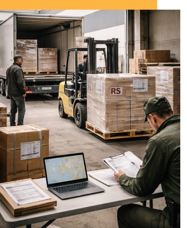 Доставка грузов в Сербию от 45554 руб, международные перевозки