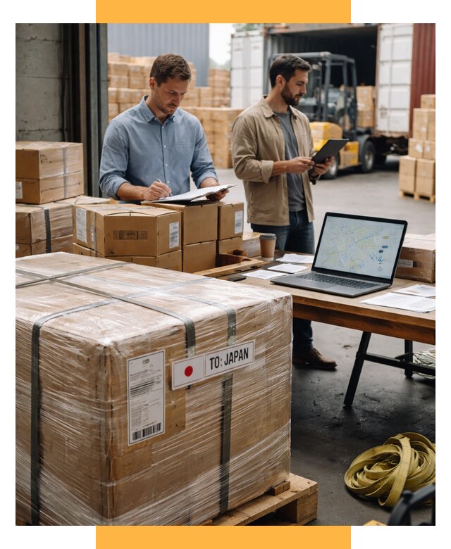 Доставка грузов в Японию от 25308 р., логистика СетСервис-Грд