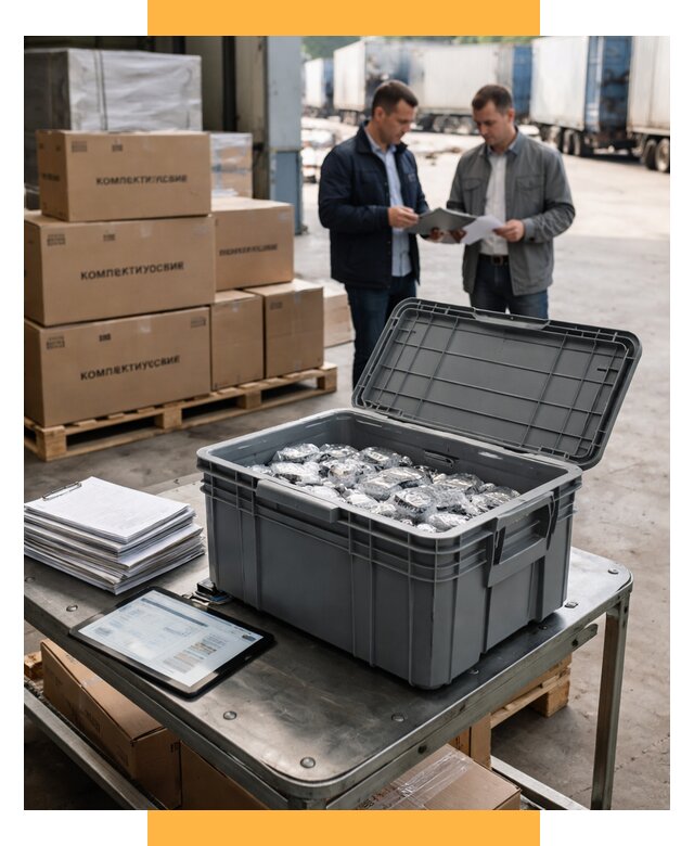 Перевозка комплектующих из Китая от 6580 р. | СетСервис-Грд