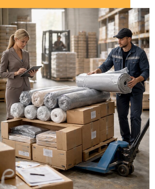 Перевозка текстиля по миру от 15185 руб. с таможней и страхованием