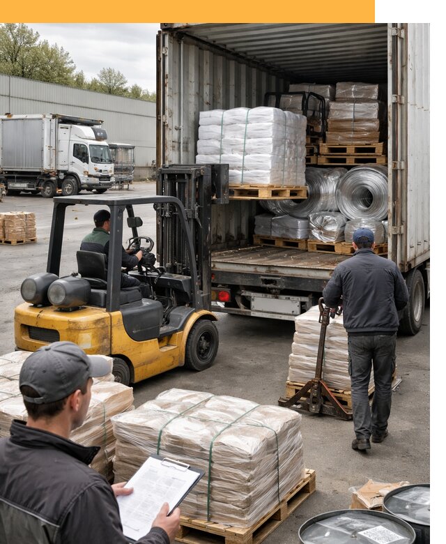 Международная перевозка сырья для производства от 6580 руб