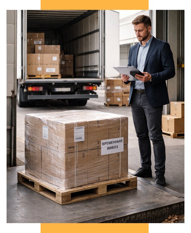 Временный вывоз товаров под ключ от 8098 р. | СетСервис-Грд