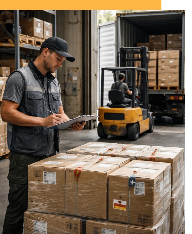 Реэкспорт товаров с таможенным оформлением и доставкой от 12148