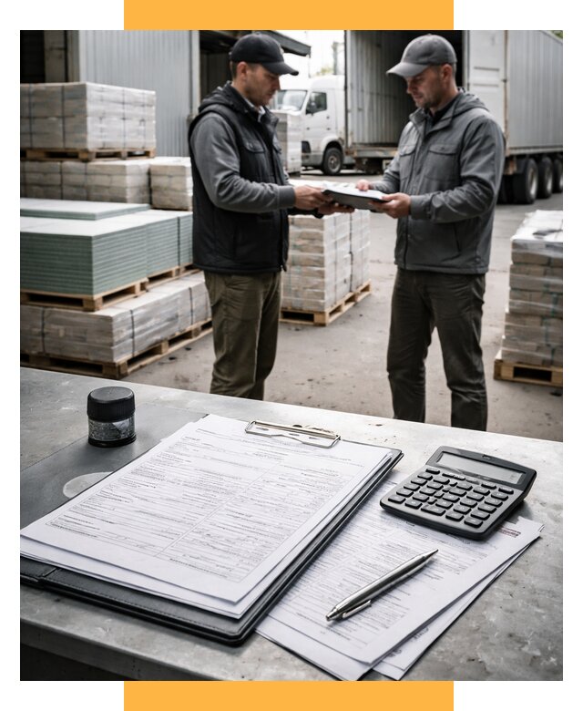 Таможенное оформление стройматериалов от 8605 р. | СетСервис-Грд